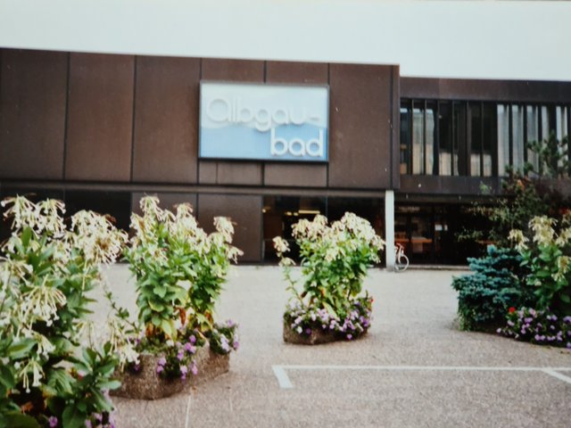 Hallenbad in den 1980er Jahren